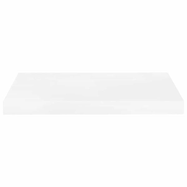 vidaXL Floating Shelves 4 pcs. High Gloss White 50x23x3.8 cm MDF