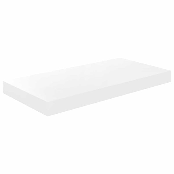 vidaXL Floating Shelves 4 pcs. High Gloss White 50x23x3.8 cm MDF