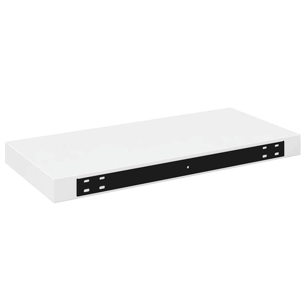 vidaXL Floating Shelves 4 pcs. High Gloss White 50x23x3.8 cm MDF