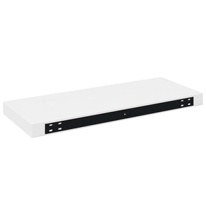 vidaXL Floating Shelves 4 pcs High Gloss White 60x23.5x3.8 cm MDF