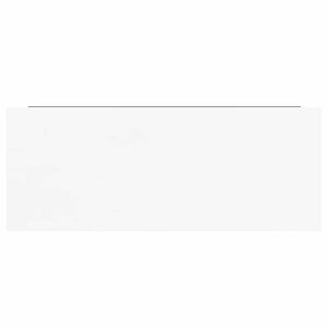 vidaXL Floating Shelves 4 pcs High Gloss White 60x23.5x3.8 cm MDF