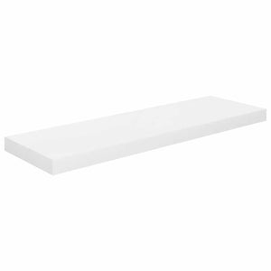 vidaXL Floating Shelves 4 pcs. High Gloss White 80x23.5x3.8 cm MDF