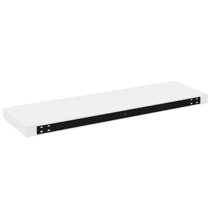 vidaXL Floating Shelves 4 pcs. High Gloss White 80x23.5x3.8 cm MDF