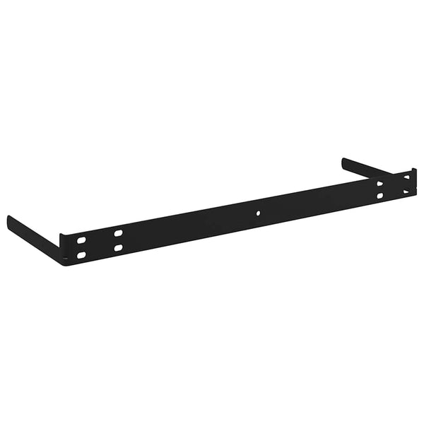vidaXL Floating Shelf High Gloss White 120x23.5x3.8 cm MDF