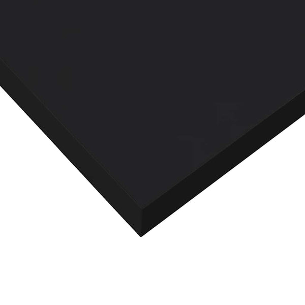 vidaXL Floating Wall Shelf High Gloss Black 40x23x3.8 cm MDF