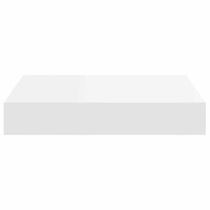 vidaXL Floating Shelves 4 pcs White 23x23.5x3.8 cm MDF