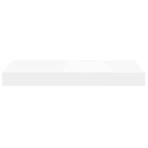 vidaXL Floating Wall Shelf White 40x23x3.8 cm MDF