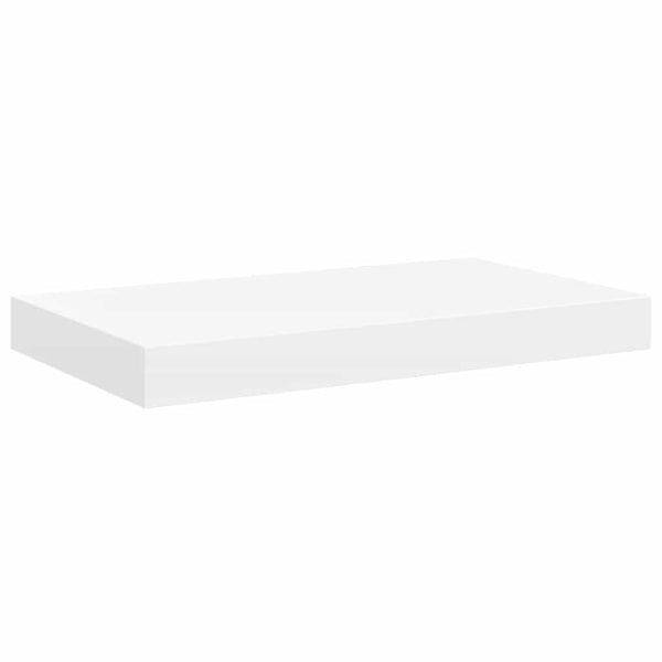 vidaXL Floating Wall Shelves 4 pcs White 40x23x3.8 cm MDF