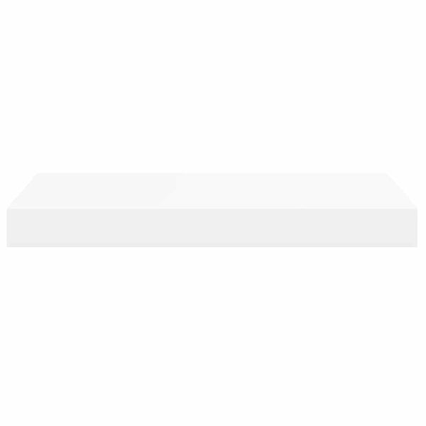 vidaXL Floating Wall Shelves 4 pcs White 40x23x3.8 cm MDF