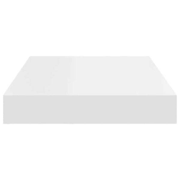 vidaXL Floating Wall Shelves 4 pcs White 40x23x3.8 cm MDF