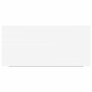 vidaXL Floating Shelves 2 pcs. White 50x23x3.8 cm MDF