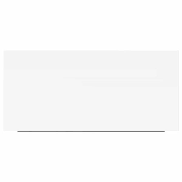 vidaXL Floating Wall Shelves 4 pcs. White 50x23x3.8cm MDF
