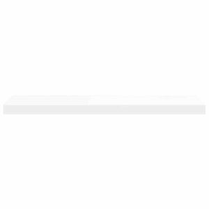 vidaXL Floating Wall Shelf White 80x23.5x3.8 cm MDF