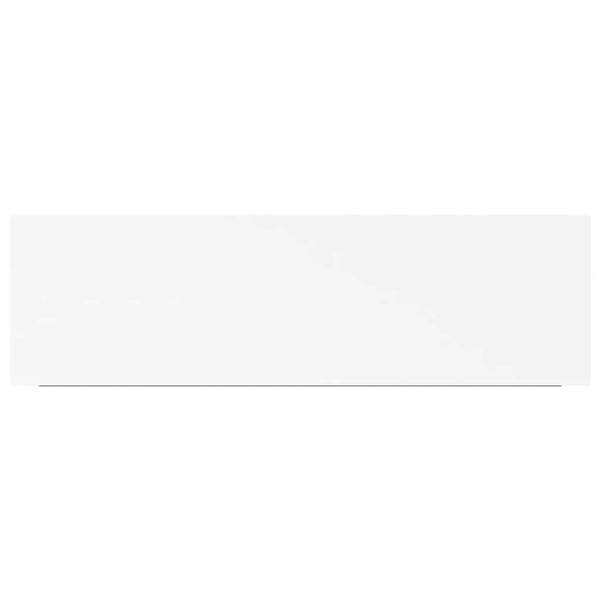 vidaXL Floating Shelves 2 pcs White 80x23.5x3.8 cm MDF