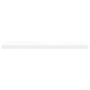 vidaXL Floating Wall Shelf White 90x23.5x3.8 cm MDF