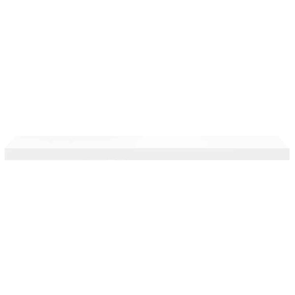 vidaXL Floating Wall Shelf White 90x23.5x3.8 cm MDF