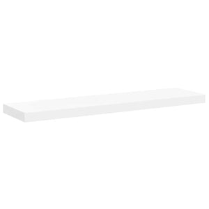 vidaXL Floating Shelves 2 pcs White 90x23.5x3.8 cm MDF