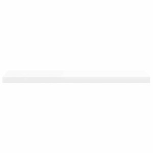 vidaXL Floating Shelves 2 pcs White 90x23.5x3.8 cm MDF