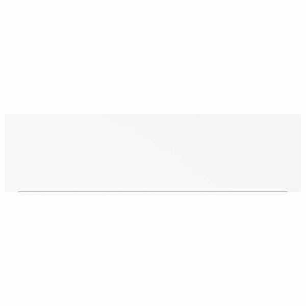 vidaXL Floating Shelves 2 pcs White 90x23.5x3.8 cm MDF