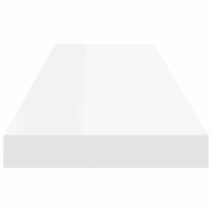 vidaXL Floating Shelves 4 pcs. White 90x23.5x3.8 cm MDF