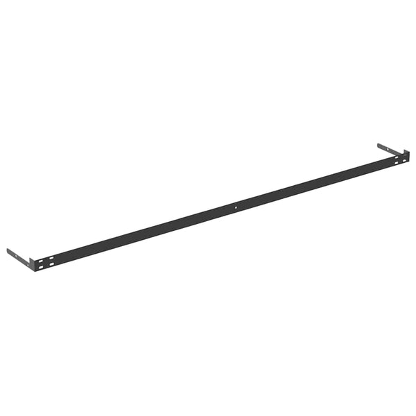 vidaXL Floating Shelves 4 pcs. White 120x23.5x3.8 cm MDF