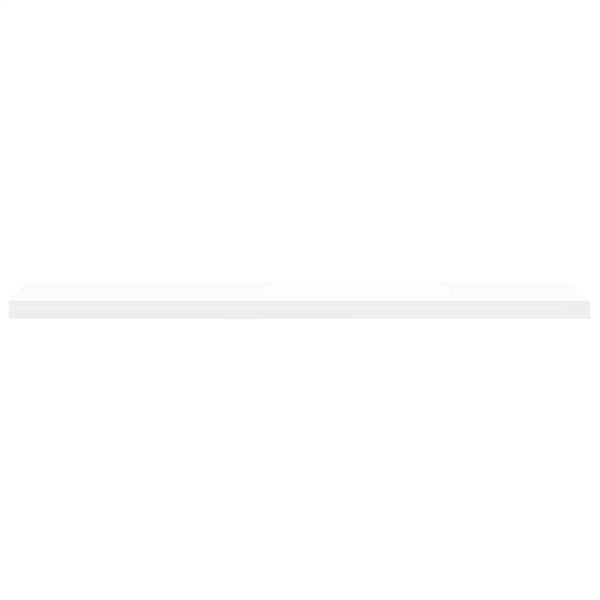 vidaXL Floating Shelves 4 pcs. White 120x23.5x3.8 cm MDF