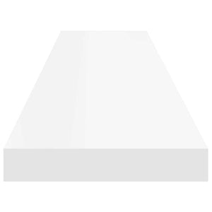 vidaXL Floating Shelves 4 pcs. White 120x23.5x3.8 cm MDF