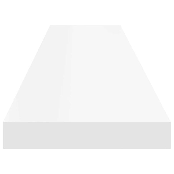 vidaXL Floating Shelves 4 pcs. White 120x23.5x3.8 cm MDF