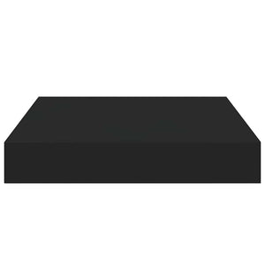 vidaXL Floating Shelf Black 23x23.5x3.8 cm MDF