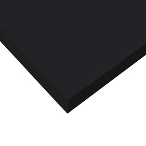 vidaXL Floating Wall Shelf Black 40x23x3.8 cm MDF