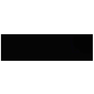 vidaXL Floating Wall Shelf Black 80x23.5x3.8 cm MDF