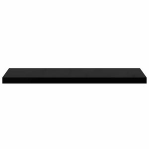 vidaXL Floating Shelves 4 pcs Black 90x23.5x3.8 cm MDF