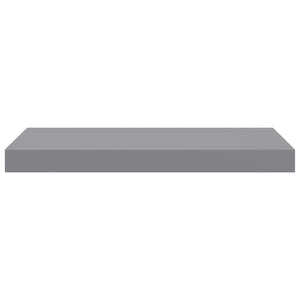 vidaXL Floating Wall Shelves 4 pcs. Grey 50x23x3.8 cm MDF