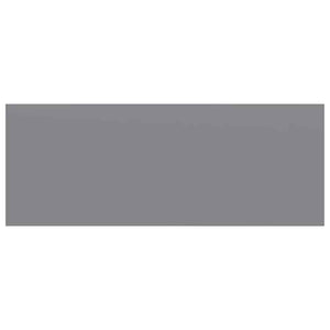 vidaXL Floating Wall Shelves 2 pcs Grey 60x23.5x3.8 cm MDF