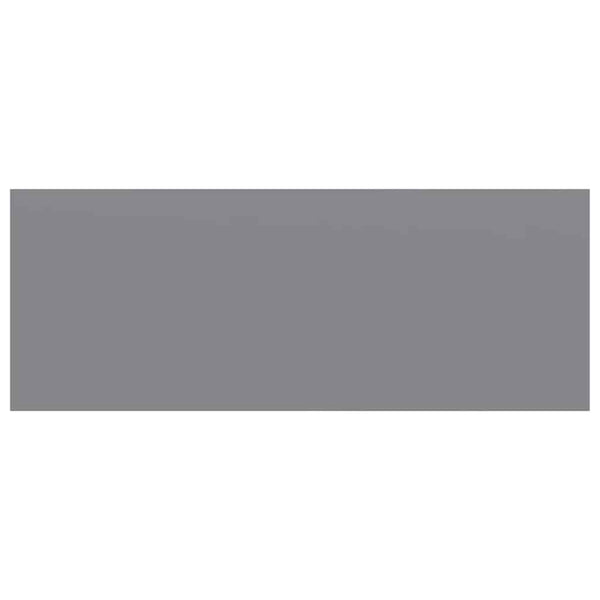 vidaXL Floating Wall Shelves 2 pcs Grey 60x23.5x3.8 cm MDF