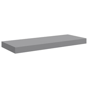 vidaXL Floating Shelves 4 pcs. Grey 60x23.5x3.8cm MDF