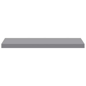 vidaXL Floating Shelves 4 pcs. Grey 80x23.5x3.8 cm MDF