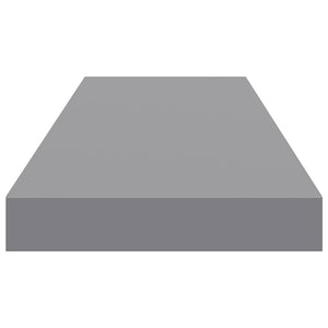 vidaXL Floating Shelves 4 pcs. Grey 80x23.5x3.8 cm MDF