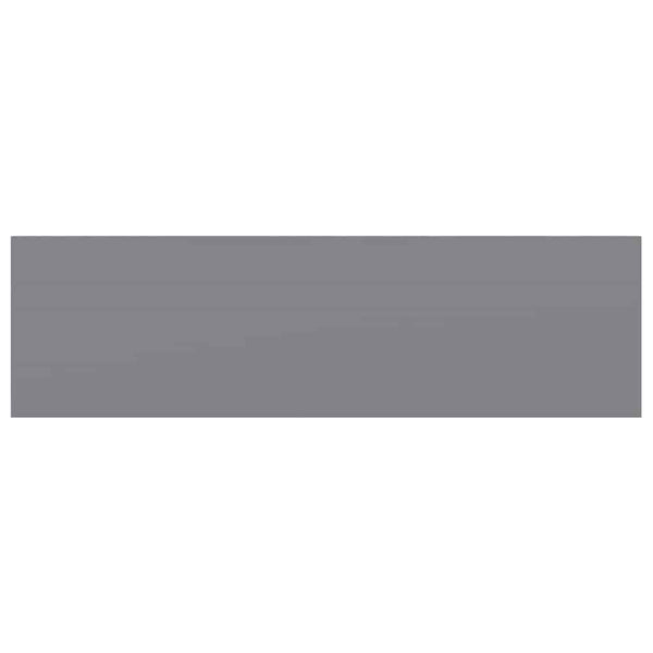 vidaXL Floating Shelves 4 pcs. Grey 80x23.5x3.8 cm MDF