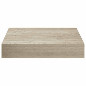 vidaXL Floating Wall Shelves 2 pcs Oak 23x23.5x3.8cm MDF