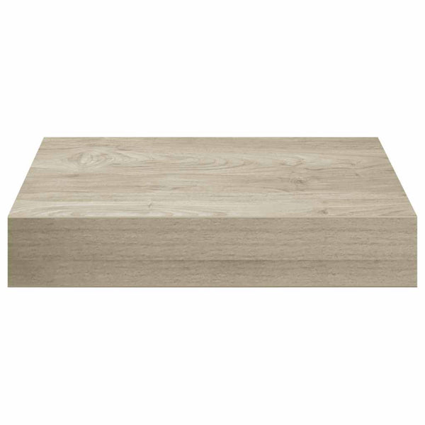 vidaXL Floating Wall Shelves 4 pcs. Oak Color 23x23.5x3.8cm MDF