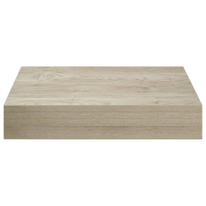 vidaXL Floating Wall Shelves 4 pcs. Oak Color 23x23.5x3.8cm MDF