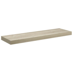 vidaXL Floating Shelves 4 pcs. Oak Look 80x23.5x3.8 cm MDF