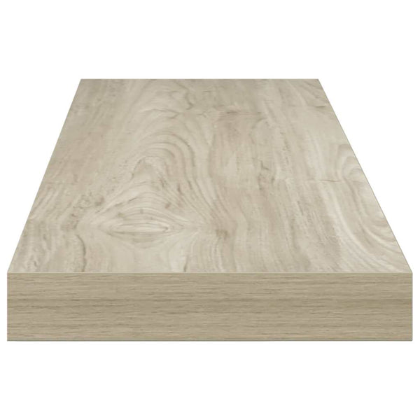 vidaXL Floating Shelves 4 pcs. Oak Look 80x23.5x3.8 cm MDF