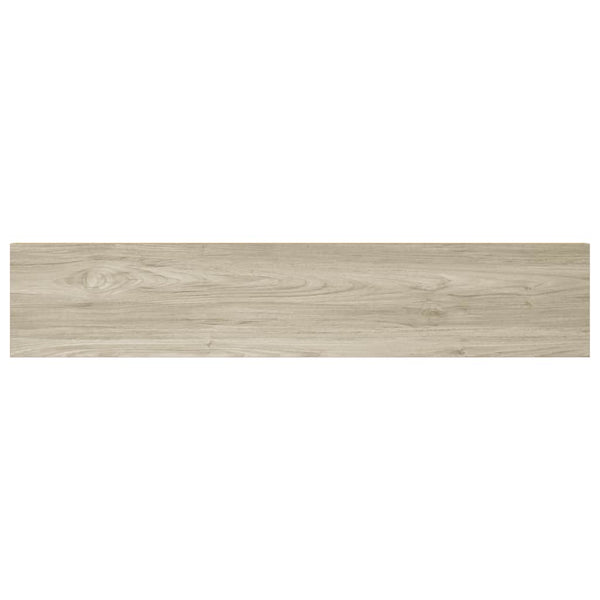 vidaXL Floating Wall Shelf Oak Look 120x23.5x3.8 cm MDF