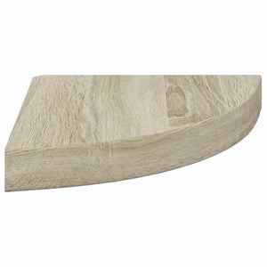 vidaXL Corner Floating Shelves 2 pcs Oak Look 25x25x3.8 cm MDF