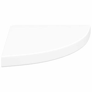 vidaXL Corner Floating Shelves 4 pcs White 35x35x3.8 cm MDF
