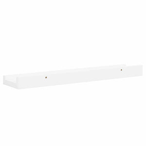 vidaXL Picture Ledges 2 pcs. White 40x9x3 cm MDF