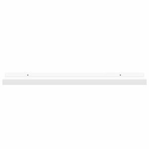vidaXL Picture Ledges 2 pcs. White 60x9x3 cm MDF