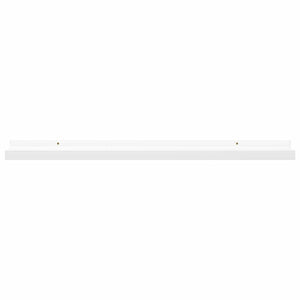 vidaXL Picture Ledges 2 pcs. White 80x9x3 cm MDF